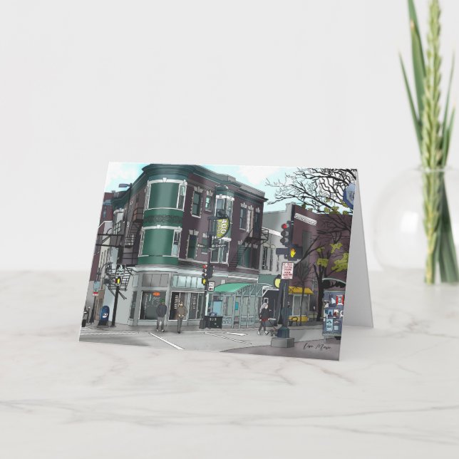 Saying Hi from Madison, Wisconsin Card (Front)