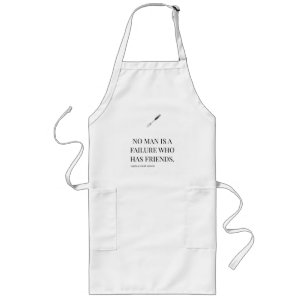 Saying of an Angel Long Dad Apron