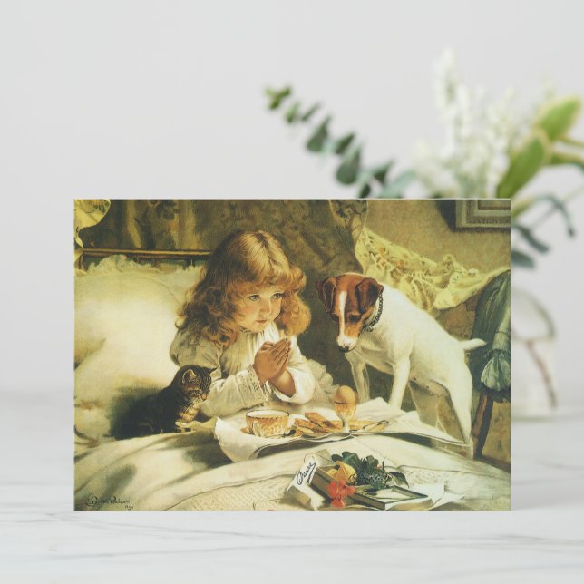 Saying Our Prayers, Suspense Charles Burton Barber (Standing Front)