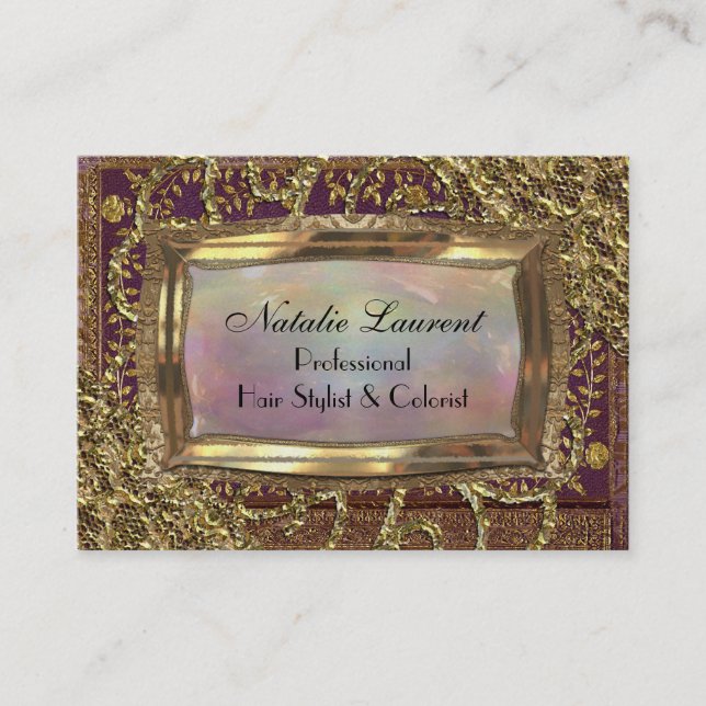 Saylavone Elegant  Professional Business Card (Front)