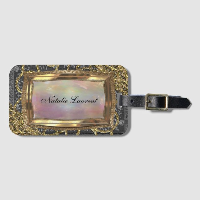 Saylavone  Knight Elegant  Luggage Tag (Front Horizontal)
