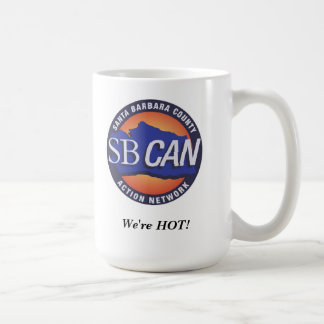 SB CAN Logo "We're HOT! 150z. Ceramic Mug