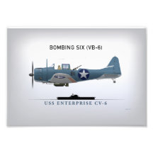 SBD Dauntless Dive Bomber of Bomber Six (VB-6)