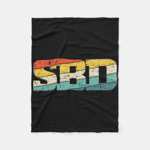 Sbd Squat Bench Deadlift Powerlifting Fleece Blanket