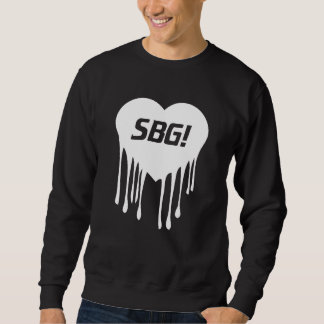 SBG Heart Black Crewneck Sweatshirt