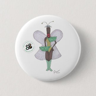 SBM Pseudo Celeb Green Future Fashion Button Pin