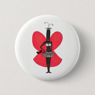 SBM Pseudo Celeb Red/Black Bikini Fashion Pin