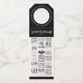 SC Business Card Wine Bottle Tag