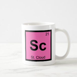 Sc - St. Cloud Minnesota Chemistry Periodic Table Coffee Mug