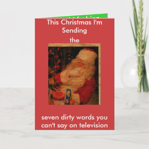SC, This Christmas I'm Sending, the, seven dirt... Holiday Card
