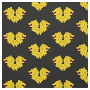 SCA Adiantum Populace Badge Fabric