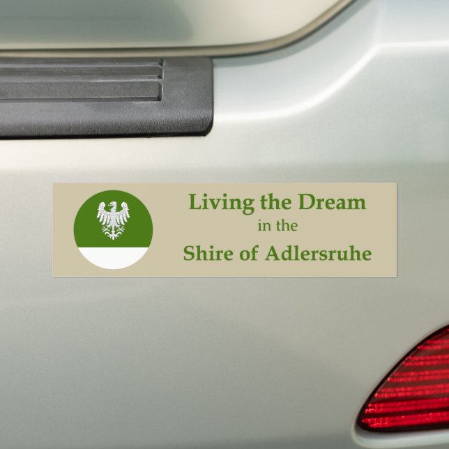 SCA Adlersruhe Bumper Sticker (On Car)