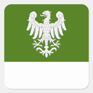 SCA Adlersruhe Populace Badge Square Sticker