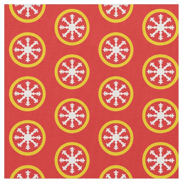 SCA AEthelmearc Populace Badge Fabric (Close Up)