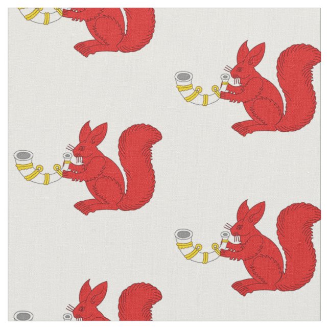 SCA Akornebir Populace Badge Fabric (Close Up)
