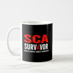 Sca Awareness Sudden Cardiac Arrest Survivor Coffee Mug