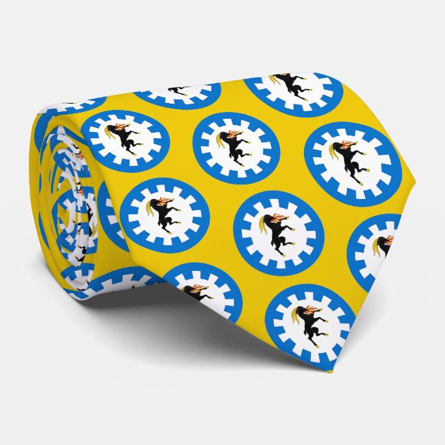SCA Blessed Herman Populace Badge Tie (Rolled)