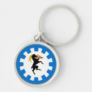 SCA Blessed Herman Small (1.44") Round Keychain