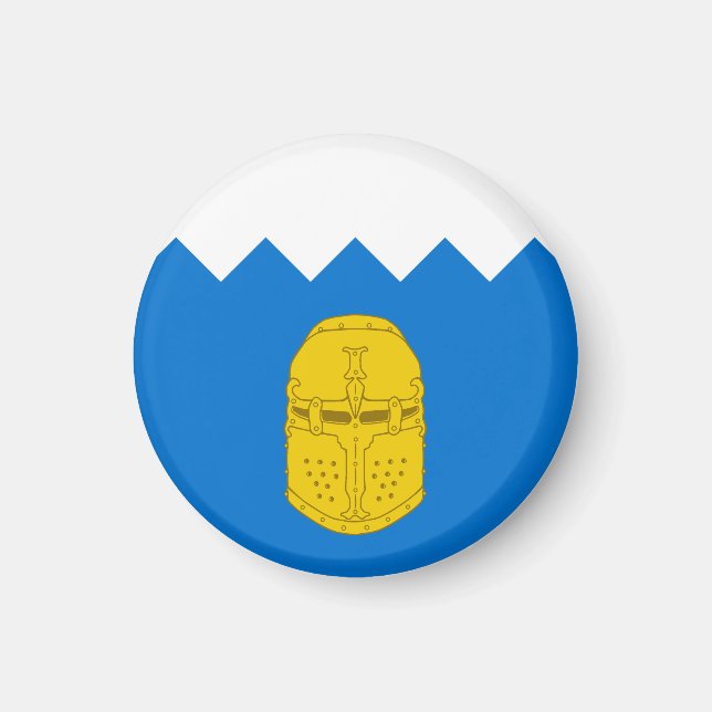 SCA Bronzehelm Magnet (Front)