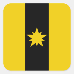SCA Chemin Noir Populace Badge Square Sticker