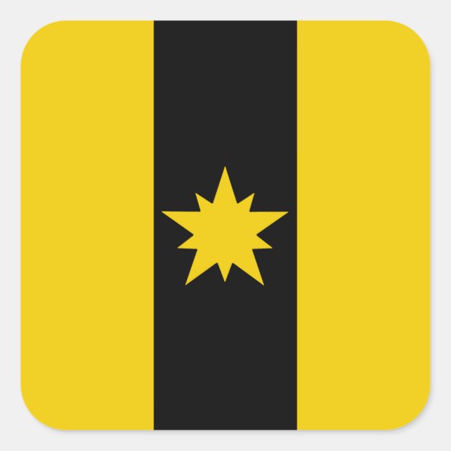 SCA Chemin Noir Populace Badge Square Sticker (Front)