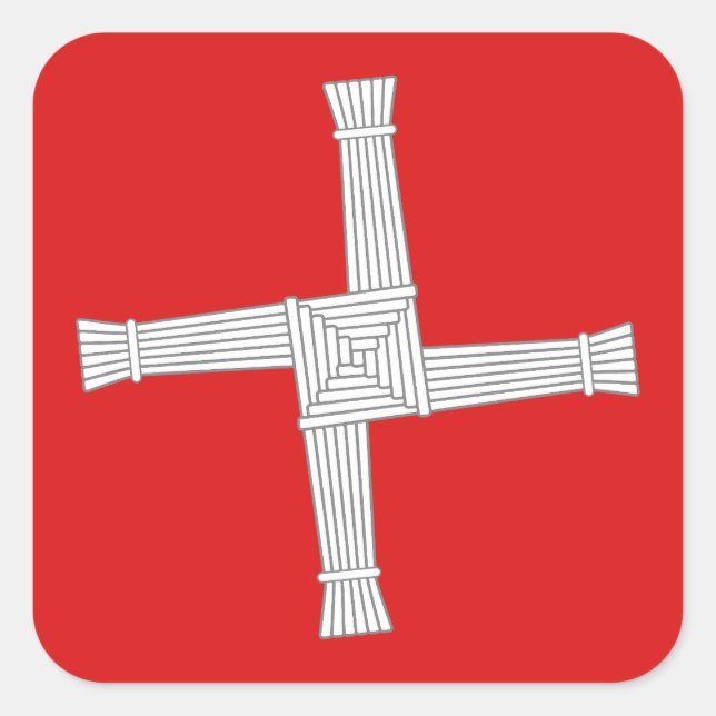 SCA Crois Brigte Populace Badge Square Sticker (Front)
