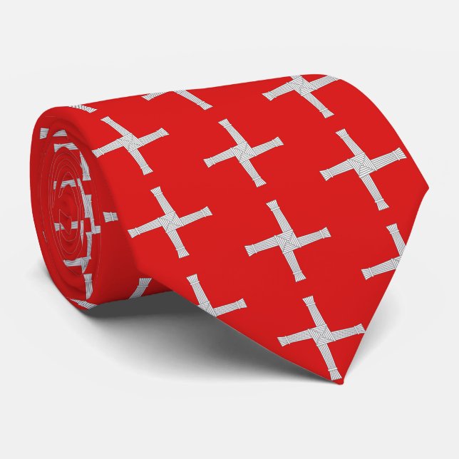 SCA Crois Brigte Populace Badge Tie (Rolled)