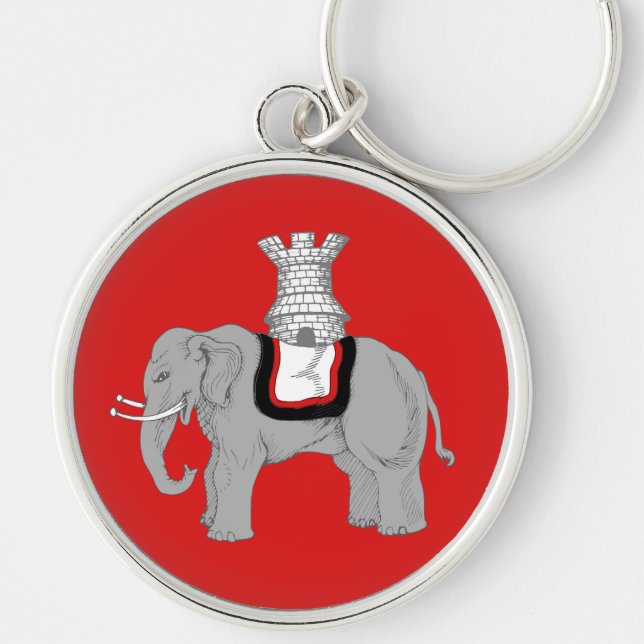 SCA Cynnabar Keychain (Front)