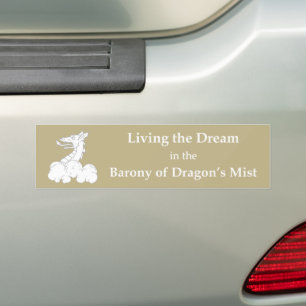 SCA Dragon's Mist Bumper Sticker
