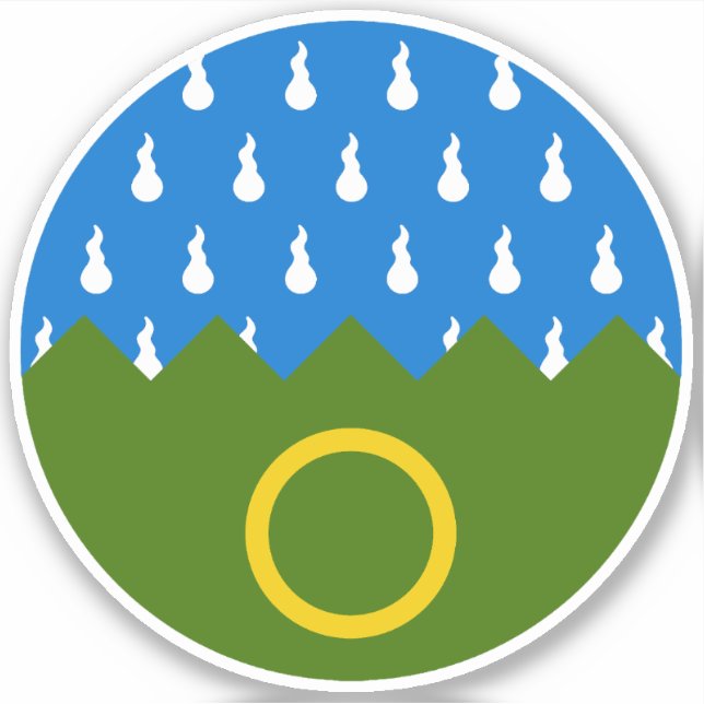 SCA Endless Hills Vinyl Sticker (Front)