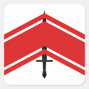 SCA Eoforwic Populace Badge Square Sticker