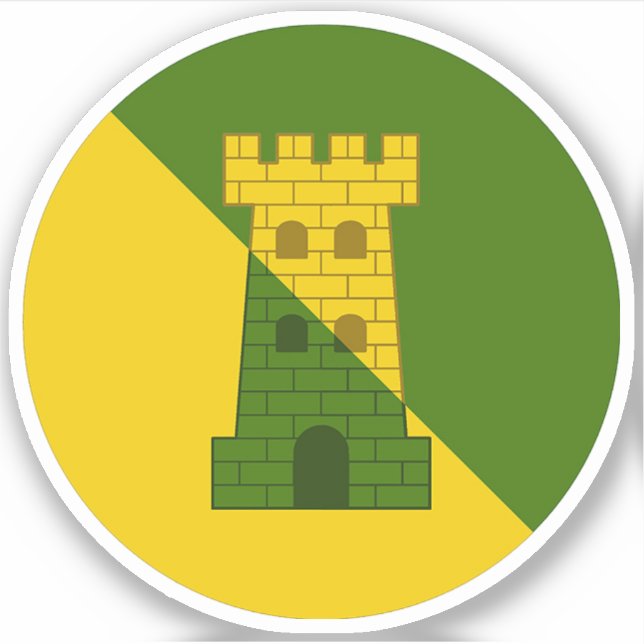 SCA Fettburg Vinyl Sticker (Front)
