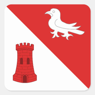 SCA Gallavally Populace Badge Square Sticker