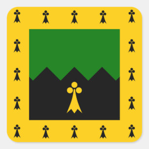 SCA Granite Mountain Populace Badge Square Sticker