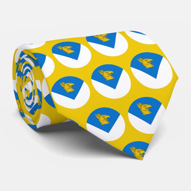 SCA Gryphon's Lair Populace Badge Tie (Rolled)