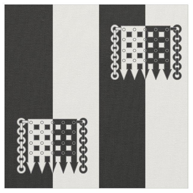 SCA Lions Gate Populace Badge Fabric (Close Up)