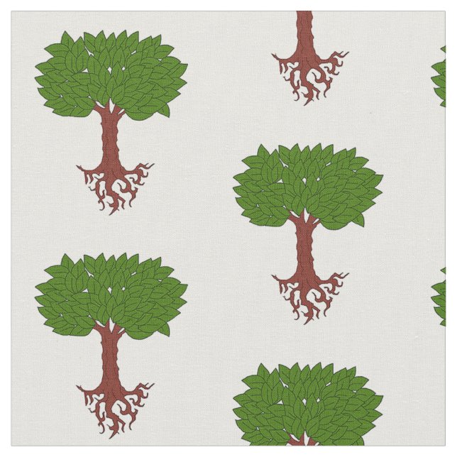 SCA Madrone Populace Badge Fabric (Close Up)