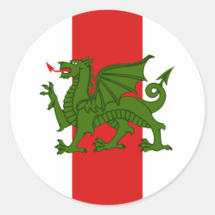 SCA Midrealm Populace Badge Classic Round Sticker