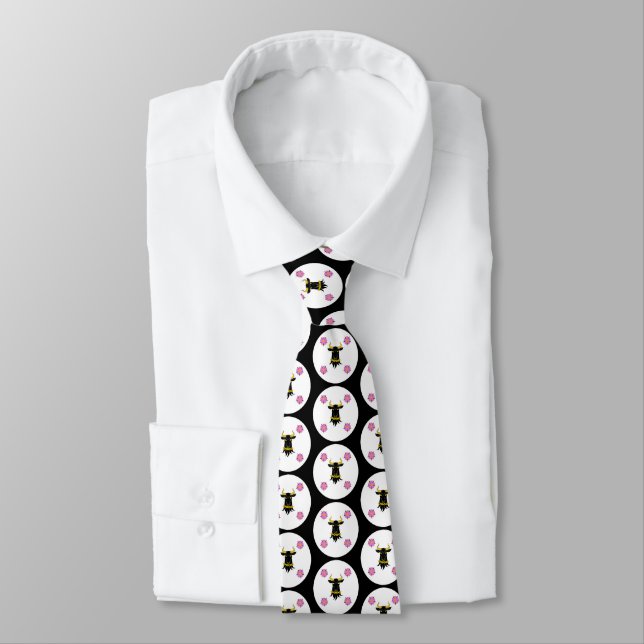 SCA Montengarde Populace Badge Tie (Tied)