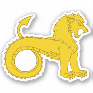 SCA Mooneschadowe 3" x 3" Vinyl Sticker