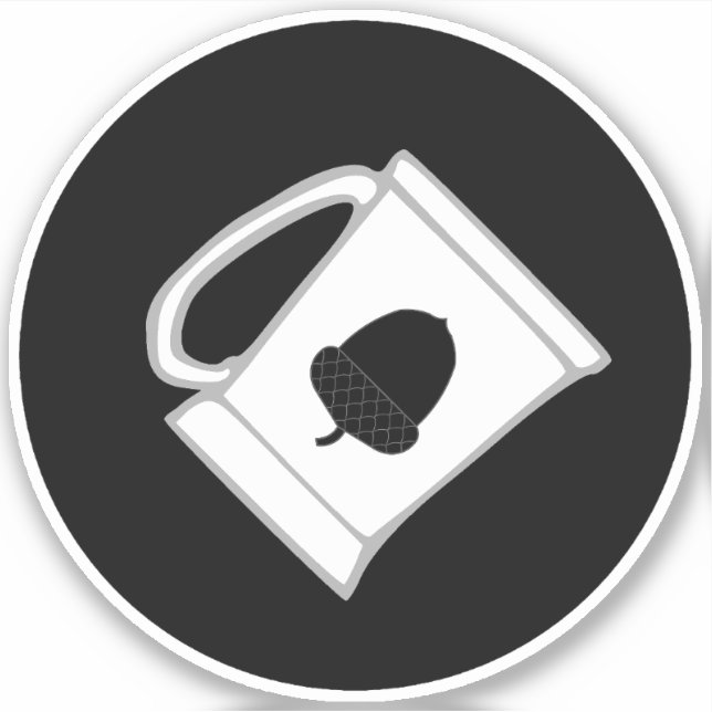 SCA Mugmort Vinyl Sticker (Front)