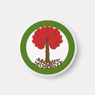 SCA Myrgan Wood Magnet