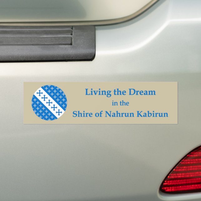 SCA Nahrun Kabirun Bumper Sticker (On Car)