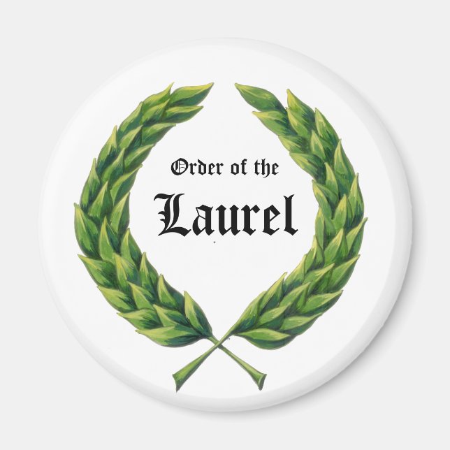 SCA Order of the Laurel Magnet (Front)