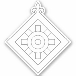 SCA Order of the Mark Custom-Cut Vinyl Sticker
