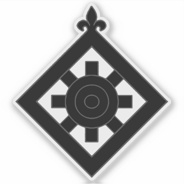 SCA Order of the Mark Custom-Cut Vinyl Sticker (Front)