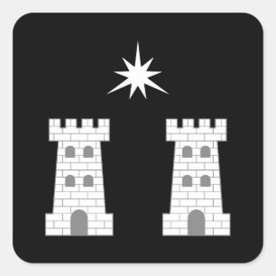 SCA Stargate Populace Badge Square Sticker