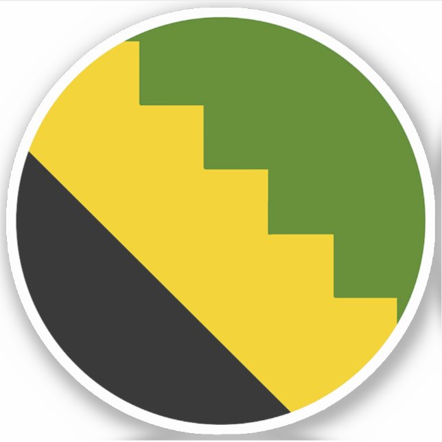 SCA Steppes Vinyl Sticker (Front)