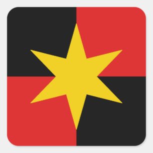 SCA Vindheim Populace Badge Square Sticker