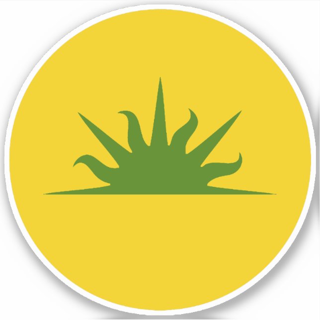 SCA West Kingdom Vinyl Sticker (Front)